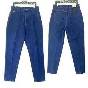 Lee Vintage High Waisted Taper Mom Jeans 16 Union Made 1990s
